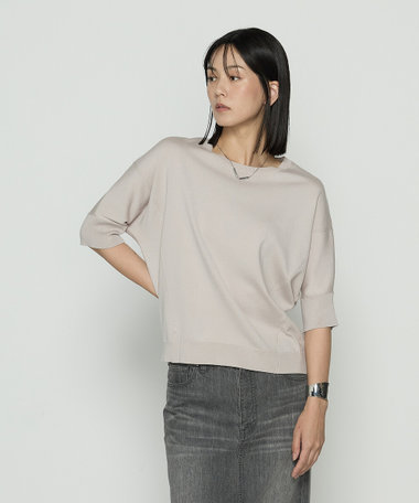 リヨセル天竺 ゆったりニットソー