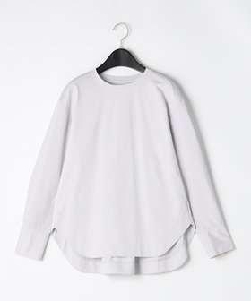 プレーティング天竺 袖カフスカットソー