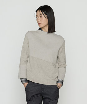 ストレッチモール マシュマロニットミラノリブセーター