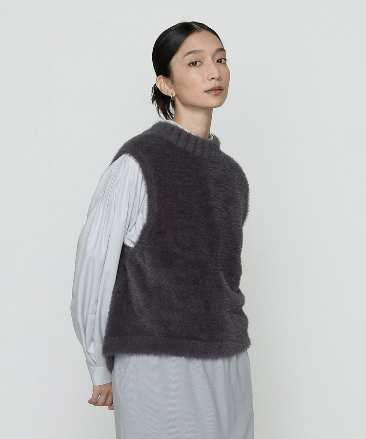 マイクロナイロンフェザーヤーン 2WAYベスト