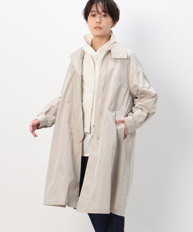 【洗える】シャンブレータフタ ライナー付き スプリングコート（72-81MC01-203）｜Gabardine K.T（ギャバジンK.T）｜Gabardine  K.T（ギャバジンK.T）｜WOMEN（ウィメン）｜公式通販｜ファイブフォックス オンラインストア（FIVE FOXes ONLINE ...