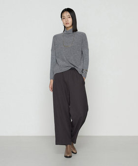 TALLサイズ 〕 ウールブークレー ボトルネックプルオーバー（76-01EM04