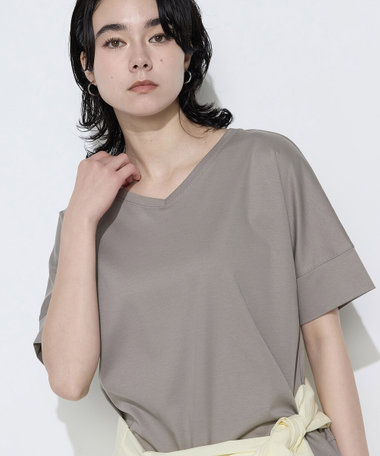 〔 TALLサイズ 〕 クールタッチコットンスムース Tシャツ