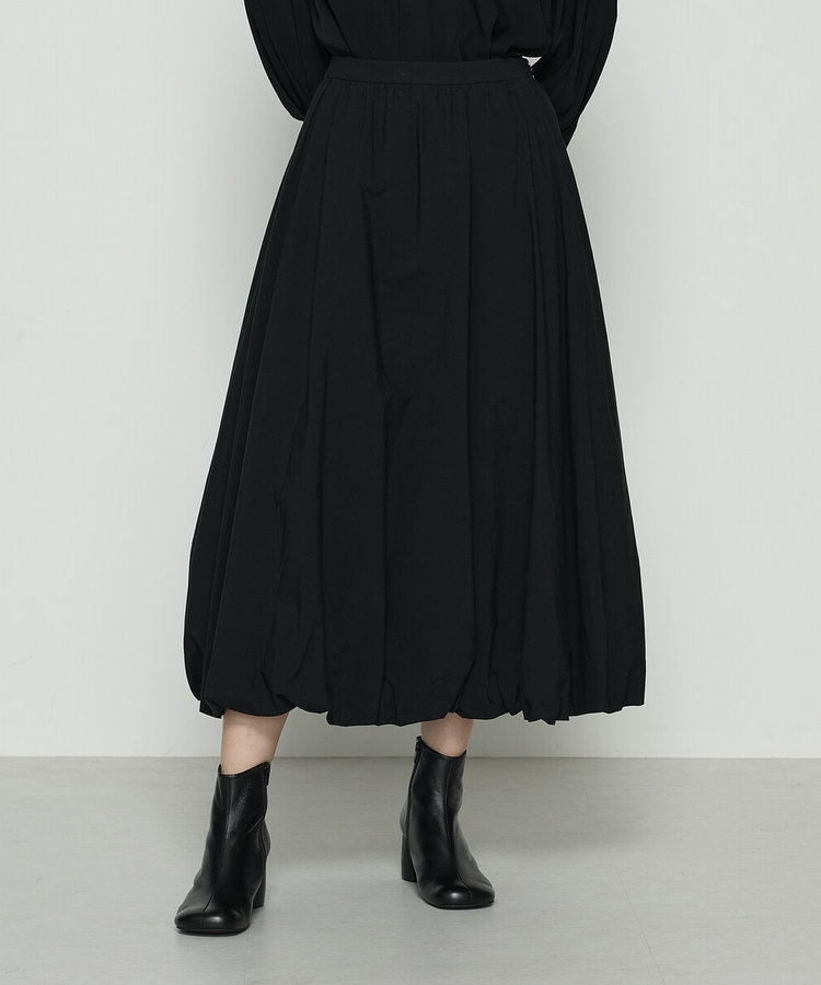 〔 TALLサイズ 〕 エアリータフタ バルーンスカート