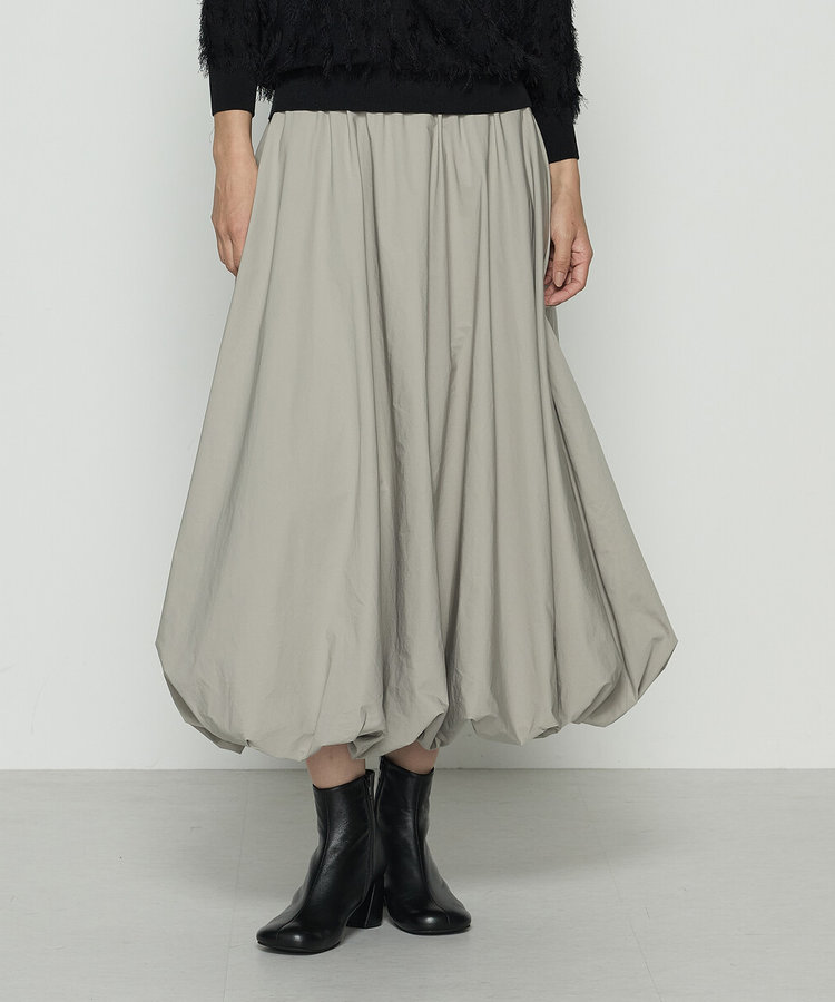 TALLサイズ 〕 エアリータフタ バルーンスカート（76-06FM03-205