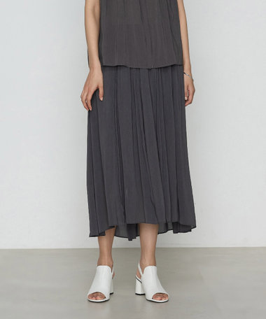 〔 TALLサイズ 〕 【セットアップ対応】シャンブレーカッセン スカート