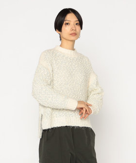 丸モールニット プルオーバー