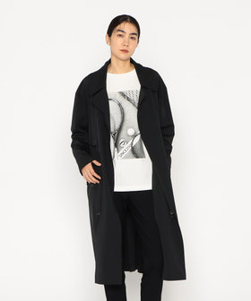 【極美品】エムプルミエブラック リバービーバージレ・ケープコート ブラック S Blackmeans x Zepanese Club/ブラックミーンズ×ゼパニーズクラブ