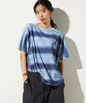 スプレーボーダーTシャツ