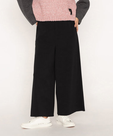 裏起毛 クロップドワイドパンツ（77-77PM17-205）｜ベータ（β）｜公式