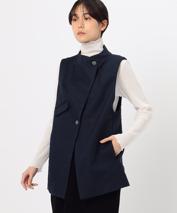 styling ループツィード ジレ ジャケット