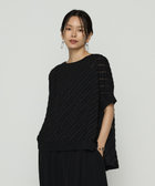 ファイブフォックスGabardine K.Tプルオーバー花火刺繍11号ブラック ファイブフォックスGabardine K.Tプルオーバー花火刺繍11号ブラック