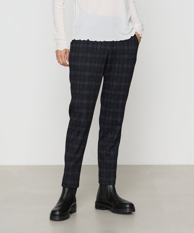 〔 +サイズ 〕 ハイテンション のびのびあったか裏起毛パンツ