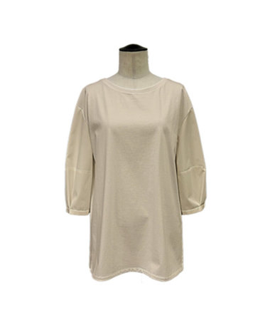 〔 +サイズ 〕 80／-ポンチ ドッキングプルオーバー