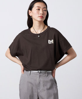 綿カシミヤ天竺 アイコンTシャツ（83-07EO05-206）｜ルメア（LUMEAR