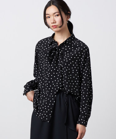 ボウタイ ブラウス
