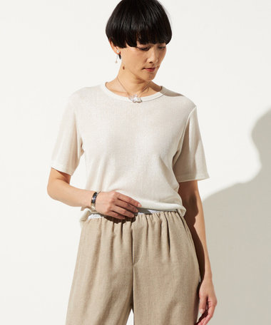 ラメテレコ Tシャツ