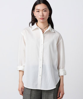 〔 +サイズ 〕 トリアセ シアーシャツ