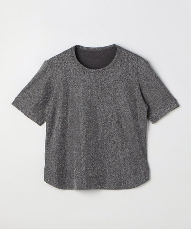 〔 +サイズ 〕 ラメテレコ Tシャツ