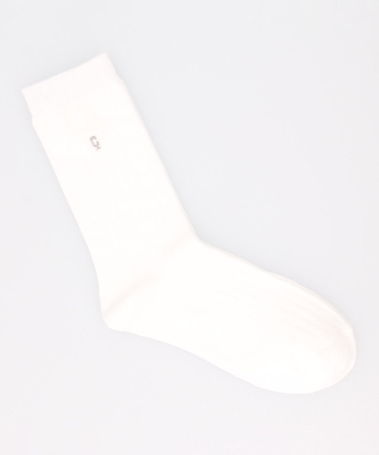 Cロゴ刺しゅうソックス (レディース・メンズサイズ)