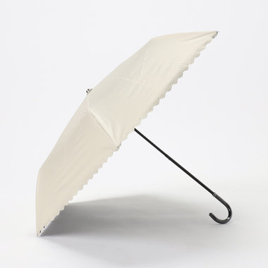 【晴雨兼用】UVカット　レース調　折りたたみ傘