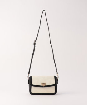 雑材ショルダーバッグ（95-20BK40-205）｜モノコムサ（MONO