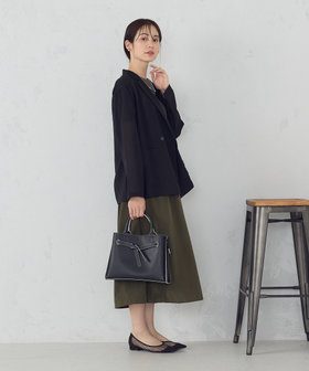 リボンあおりトートバッグ（95-20BM10-205）｜モノコムサ（MONO COMME