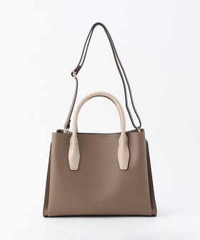 型押しハンドルバッグ（95-20BM17-205）｜モノコムサ（MONO COMME CA