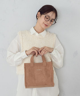 コーデュロイミニトート（95-20BM40-205）｜モノコムサ（MONO COMME CA