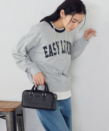 【i'm ism.】横長ミニボストン