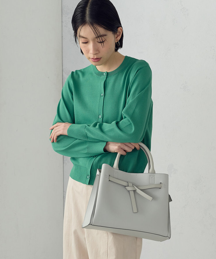 リボンあおりトートバッグ（95-20BO10-206）｜モノコムサ（MONO COMME