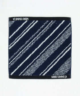 ハンカチタオル ストライプ柄（95-20VI03-204）｜モノコムサ（MONO