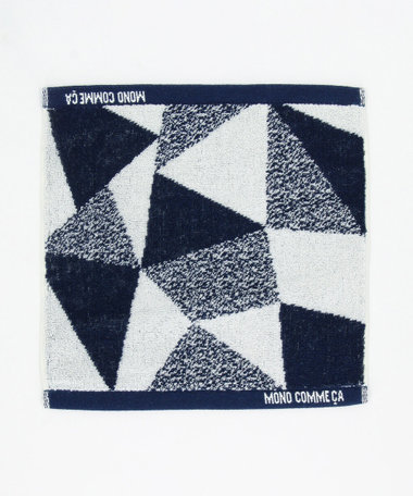 ハンカチタオル パネル柄