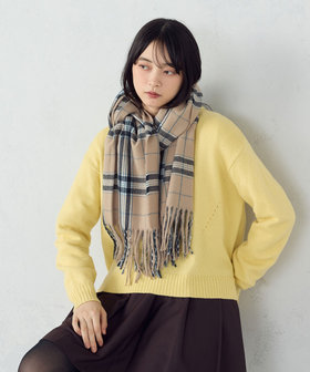 カラーチェックストール（95-70MM06-205）｜モノコムサ（MONO COMME CA