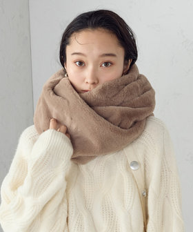 コムデギャルソン　スヌード フェイクファースヌード（95-70MM10-205）｜モノコムサ（MONO COMME CA