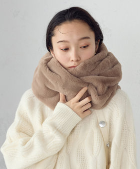 フェイクファースヌード（95-70MM10-205）｜モノコムサ（MONO COMME CA