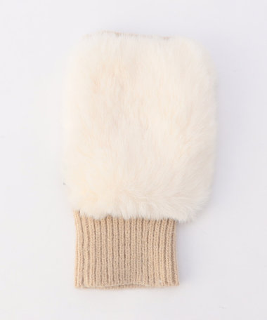 フェイクファーグローブ