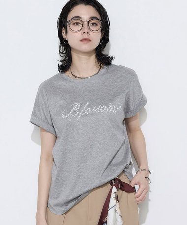 〔 Sサイズ 〕 コットンスムース パールTシャツ