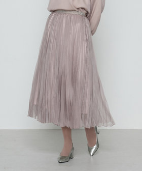 〔 Sサイズ 〕マットカルゼオーガンジー プリーツスカート