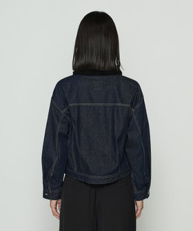 希少♡極美品✨トゥービーシック LIMONTA 中綿ジャケット 2way 44 LITTLEBIG(リトルビッグ)の21aw Denim Blousonの通販｜PALETTE art