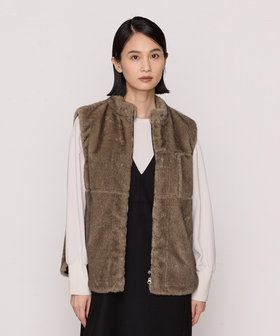 【美品】スプリングツイードジレ　Sサイズ ツイードフリンジジレ｜KarLParkLane Style ONLINE SHOP