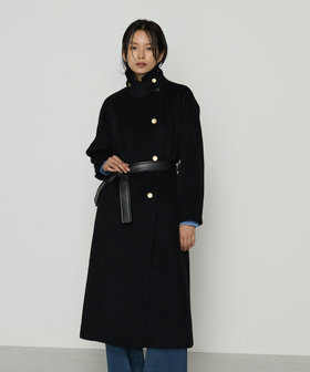 Oggi 12月号掲載商品】〔 Sサイズ 〕 アンゴラウール ロングトレンチ