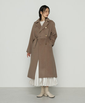 妖*）様 極美品　K'ANG カング　コート アンゴラウール コンバーチブルロングコート（01-15WI06-204）｜K.T