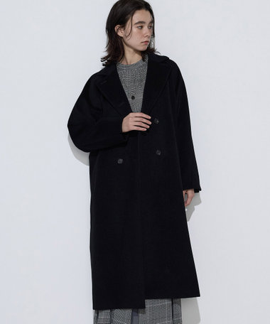 〔Sサイズ〕アンゴラショートフリースチェスターコート
