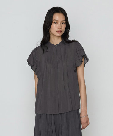 〔 Sサイズ 〕 【セットアップ対応】シャンブレーカッセン ブラウス