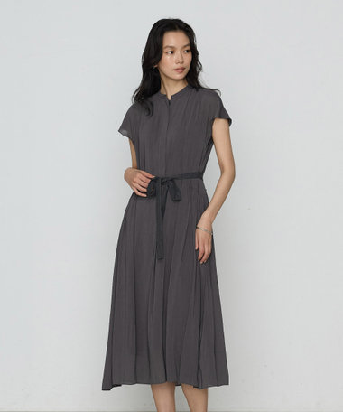 〔 Sサイズ 〕 シャンブレーカッセン シャツドレス