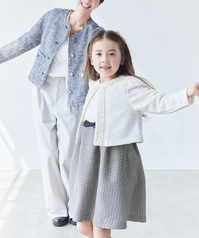 フォーマル ドッキングウエストリボンワンピース(110-130cm)