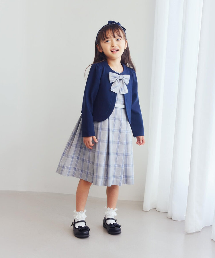 TRチェック セットドレス(110-130cm)