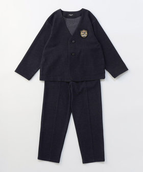 ノーカラージャケットセットアップスーツ(140-160cm)（98-07SO12-206