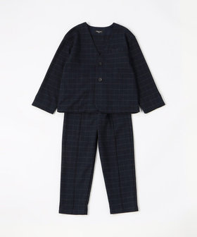 ノーカラージャケットセットアップスーツ(140cm-160cm)
